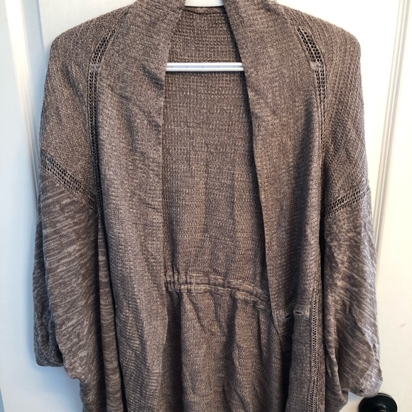 Brown/taupe Lululemon cardigan - Picture 1 of 3